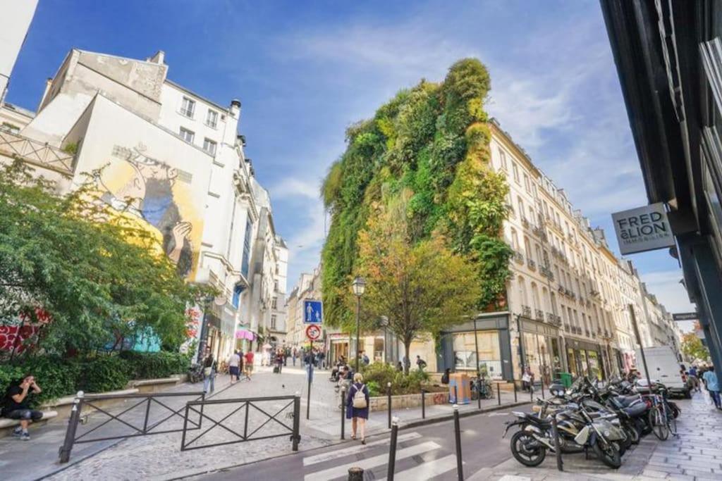 Апартаменты Beau 3 Pieces Rue Poissonniere Париж Экстерьер фото